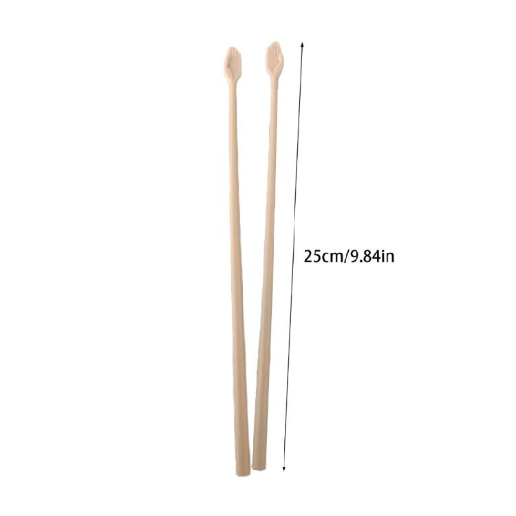 Chopsticks Learning Aid With Funny Hand Shape End Design Travel Essential For Picnics Restaurants Plastic Eating Gripper