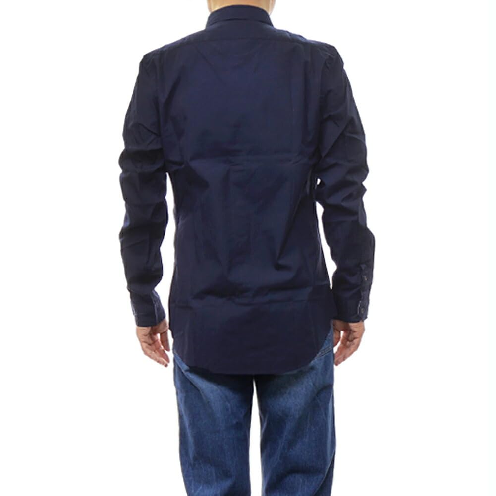 Paul Smith Casual Shirt M2R 599R FZEBRA Size M Men's Navy, [Used]