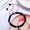 Retro sweet bracelet women's small fresh and versatile fashion temperament pink amethyst hand rope jewelry
