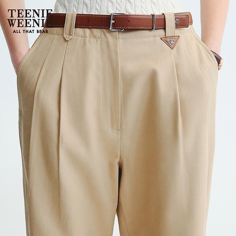Teenie Weenie Women's 2025 Autumn Straight-Leg Casual Pants