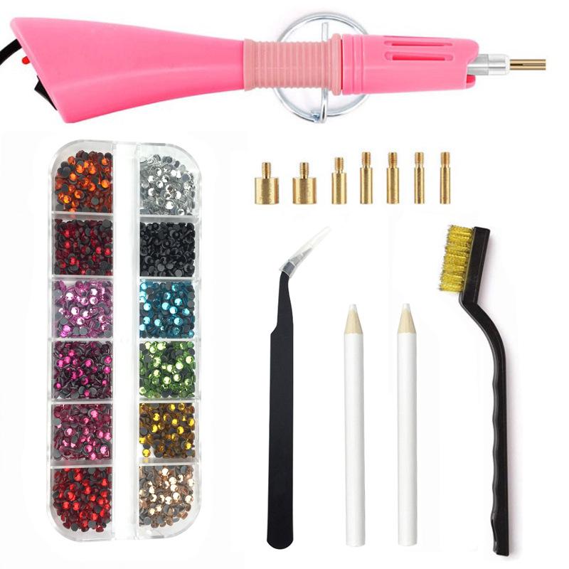 Rhinestone Setter Kit with Pen & Storage Bag for DIY Clothing & Jewelry Accessories