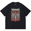 230 g/m² 100% Baumwolle Heavy Metal T-Shirt Rockband Beliebte Musik Druck Unisex Schweres Baumwoll-T-Shirt