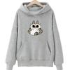 Siamese Cat Azuki Is The Center of The World Nobeko Hoodie Kawaii/Cute Long Sleeve Sweatshirt Harajuku Cartoon Tops