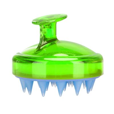 Silicone Brush Scalp Head Washing Hair Curly Hairbrush Pocket Professional Smooth Cleaning Massage Gifts for Girls