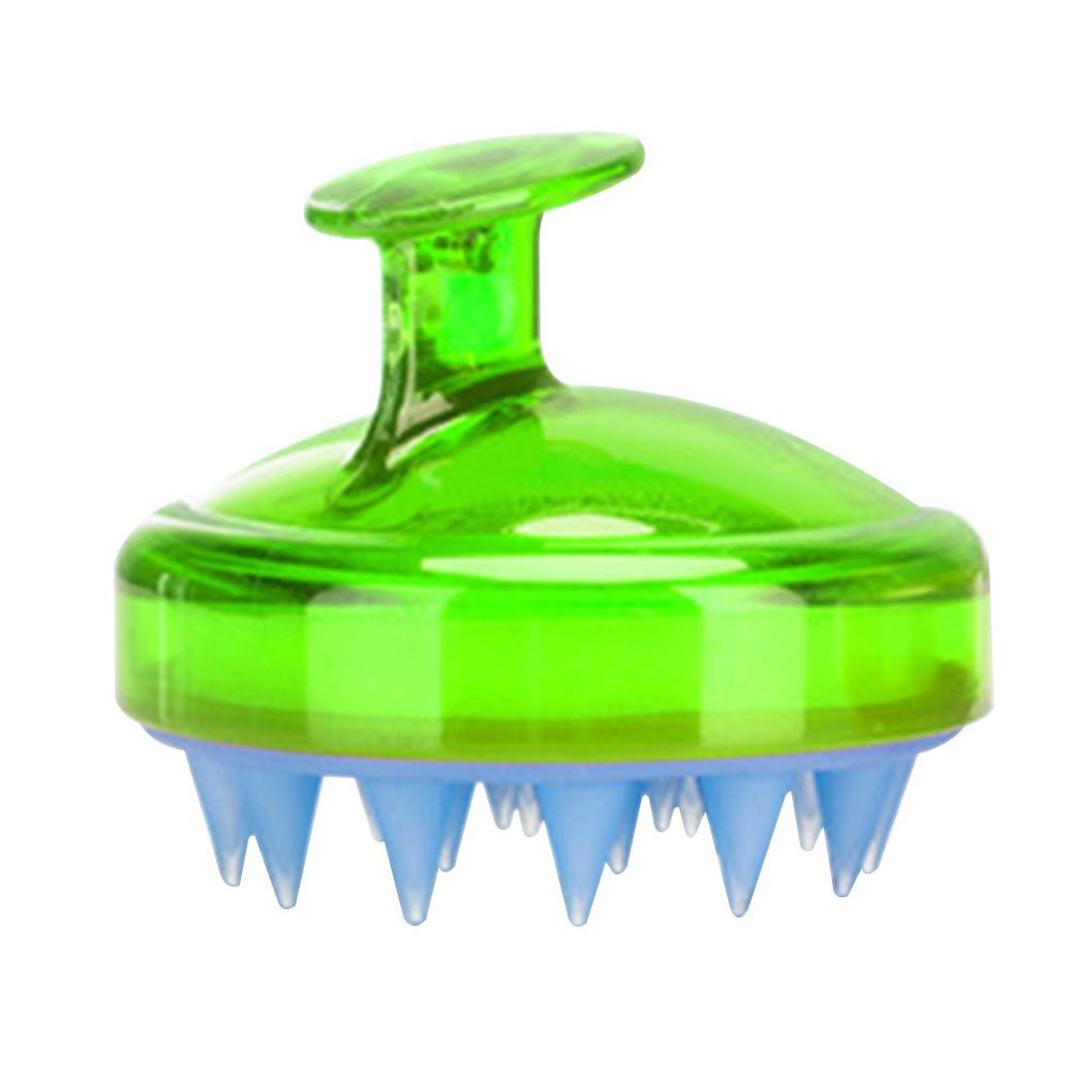Silicone Brush Scalp Head Washing Hair Curly Hairbrush Pocket Professional Smooth Cleaning Massage Gifts for Girls