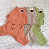 Teddy Bear Pet Four Legged Clothes Base Shirt Puppy Clothes New Spring Jumpsuit Coat  Small Dog