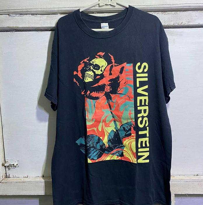 Vintage Silverstein band Tour T-shirt Gift Adult Full Size PN050  Unisex T-Shirt M