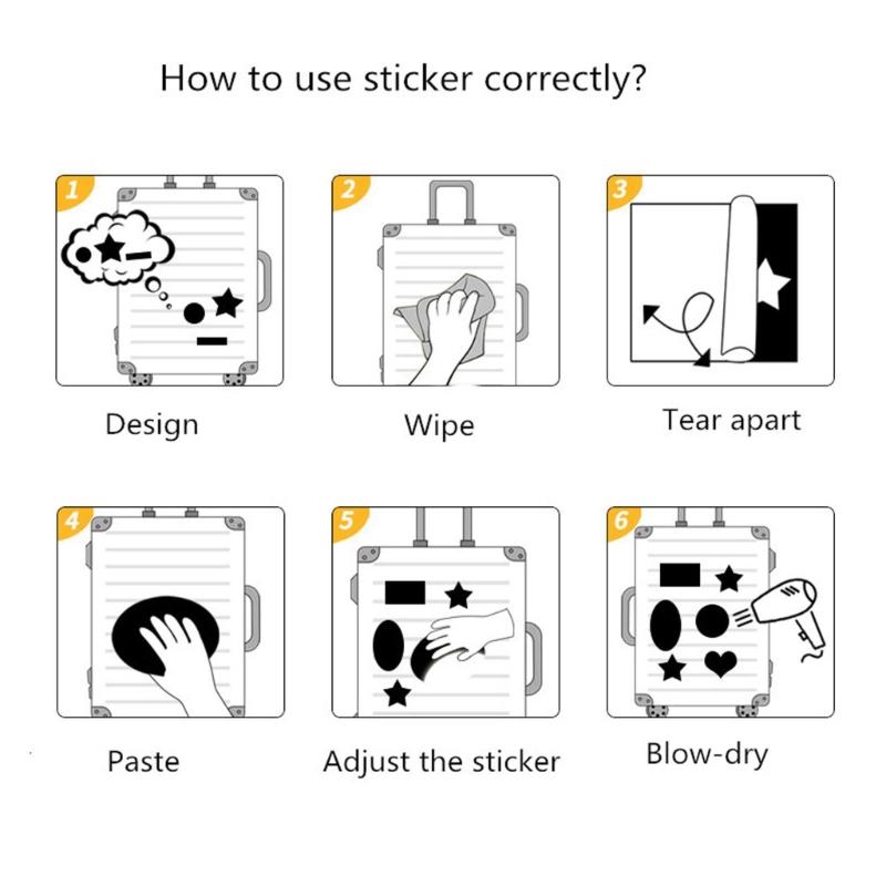 Creative Marine Animal Stickers Set Jellyfish Seashells Strong Labels Cup Laptop Decoration for Electronics