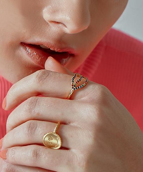 Bonbeau Rainbow Lips Ring (Type B)