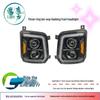 Compatible with Huanlong T380, T280, Sanhuan Yulong Shitong Dual Lens LED Headlights