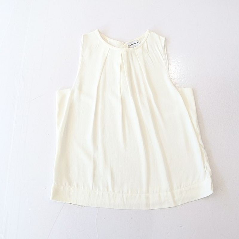 

Summer New Women s Vest Shirts Sleeveless round Neck Back Zipper Pullover Loose Solid Versitile Fashion Top F3 White 1953 XS