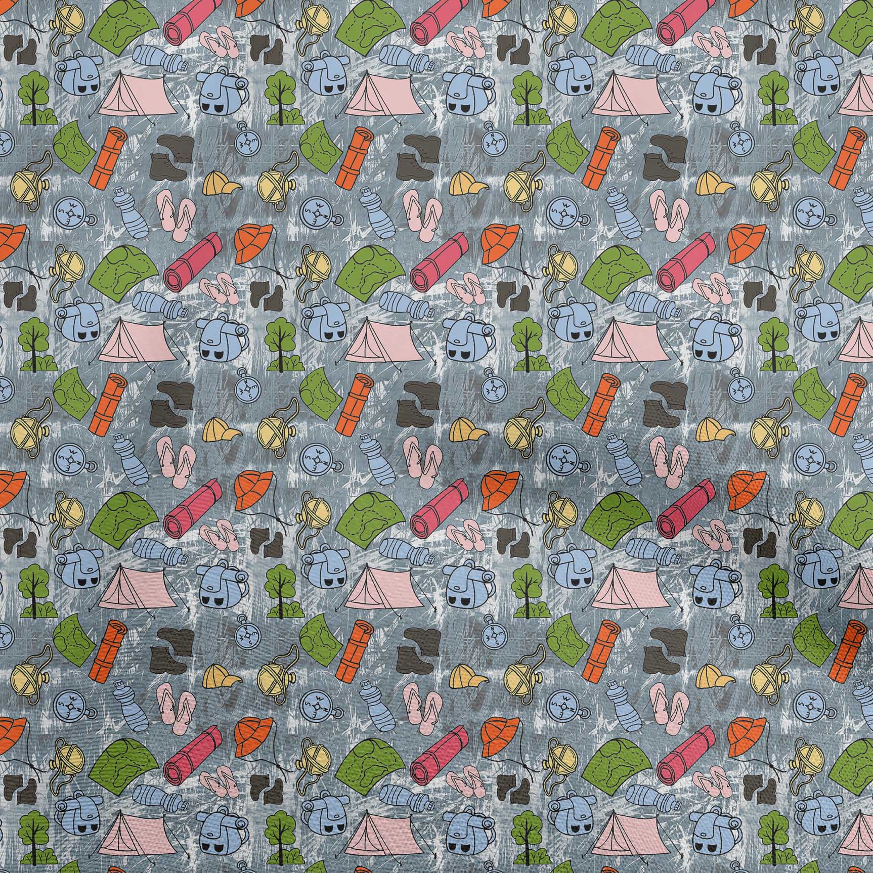 

oneOone Cotton Flex Dusty Gray Fabric Travel Sewing Craft Projects Fabric Prints By Yard 40 Inch 42 Inch Wide - Viscose Chiffon чирок синього кольору