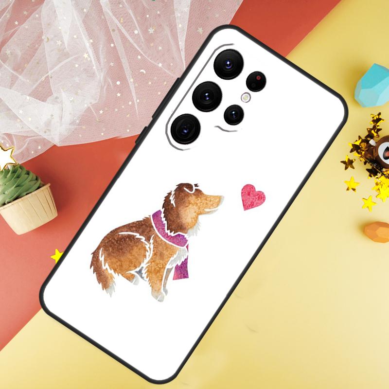 

Shetland Sheepdog Dog Phone Case For Samsung Galaxy S26 S25 Ultra S23 FE S21 S20 S22 S24 Ultra S10 Plus Cover Coque Galaxy S20