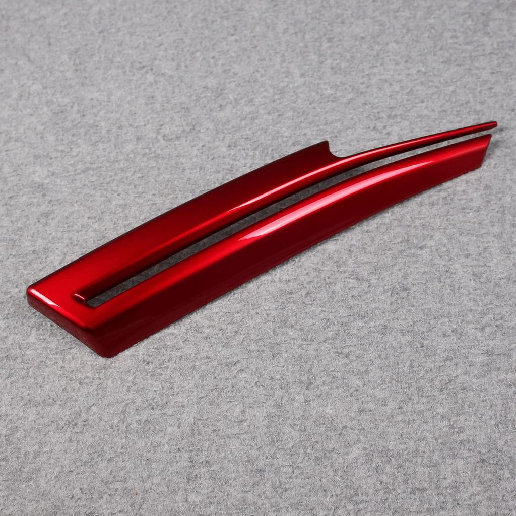 RUIQ Subaru XV Chrome Front Upper Grille Fin Garnish (2022~) (Red)