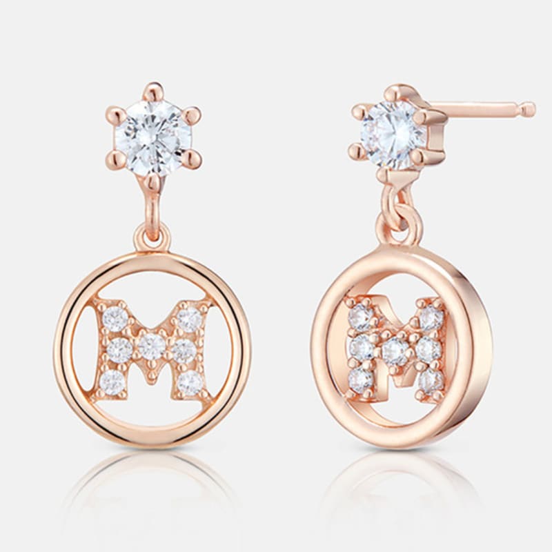 METROCITY JEWELRY Tuberare Rose Silver Earrings A201SE9005RPA
