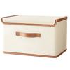 Dustproof Storage Box with Lid Large Capacity Foldable Clothes Storage Box Double Thickness Moisture-proof Storage Box