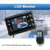 TOP-VIGOR Universal Diesel Air Heater Controller Thermostat Switch with LCD Display and Remote Control for 12V/24V 2kw/5kw/8kw Diesel Parking Heater