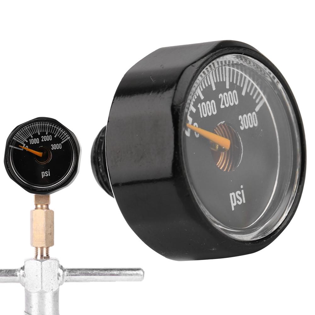 1 8NPT Precision Valve Mini Pressure Gauge Carbon Dioxide Micro Manometer