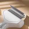 Pet Hair Removal Comb With Stainless Steel Detangler Teeth And Ergonomic Handle For Dog Cats Hair Coat Knots Deshedding