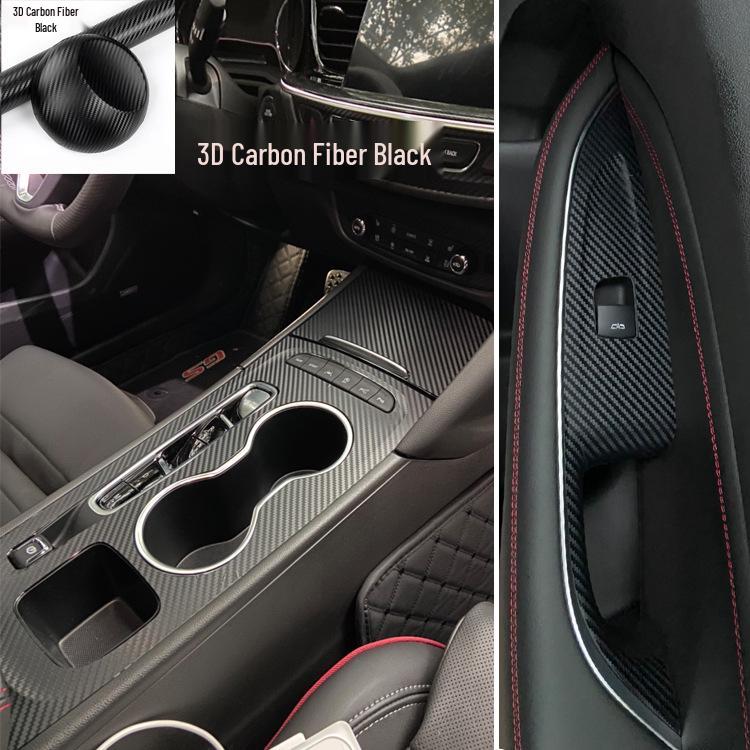 Buick Regal 2020-21 GS Center Console Carbon Fiber Shifter Wrap Interior Sticker