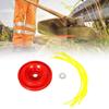 21cm Aluminum Trimmer Head Brush Cutter Boosts Working Efficiency Easy Replacement Optimal Cutting Results For Easy Installation