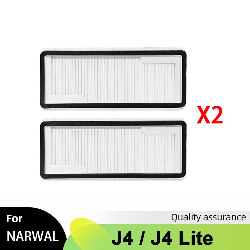 Per Narwal Freo X Ultra / Narwal J4 / J4 Lite Robot Aspirapolvere Parti Spazzola Laterale Filtro HEPA Panno Mocio Accessori Sostituzione
