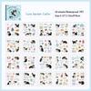 Self Healing Stickers, Pet Hand Account Stickers, Book Cutting Film, Cute Sticker Book