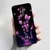 Phone Case For Nokia 3.2 TA-1156 TA-1159 TA-1164 Nokia 4.2 TA-1157 Case Fashion Butterfly Flowers Slim Black Soft Silicone Cover