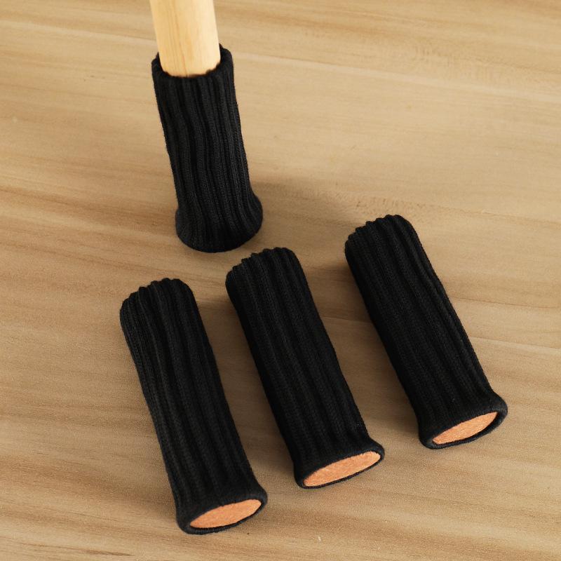Thickened Non-Slip Chair and Table Leg Covers - Wear-Resistant, Silent Foot Pads for Tables and Chairs
