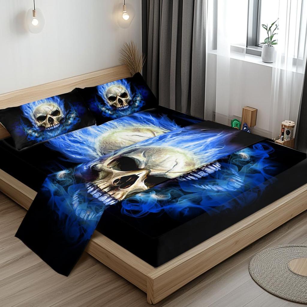 Bohemian Pink Pattern Sheet Four-Piece Bedding Set Bedroom Dormitory Bedding Decoration