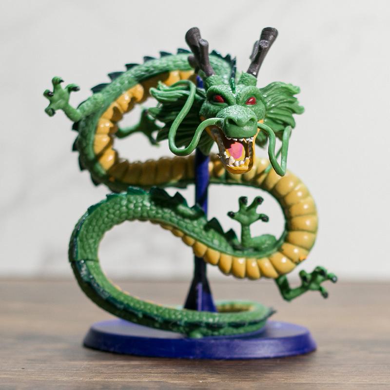 10Cm Dragon Ball Kyan Drak Ručně Vyráběný Model Dekorace Dragon Ball Z Anime Dračí Panenka Hračka Dekorace Dárek k Narozeninám