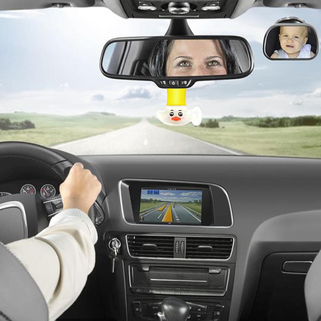 Car Scents Air Freshener PVC Cartoon Animal Designs Aromatherapy Ornament Car Air Freshener Rear View Mirror Ornament For
