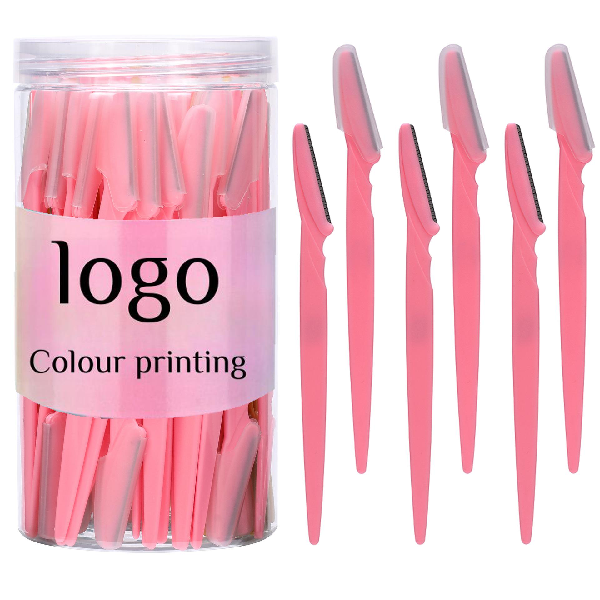 

30 шт. бритвы для бровей для женщин, многоцелевые отшелушивающие инструменты для дермапланирования и бритва для лица с прецизионной крышкой, безопасная красота 30pcs