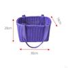 Hand Woven Basket Vegetable Storage Portable Multipurpose Handwoven Nesting Bin