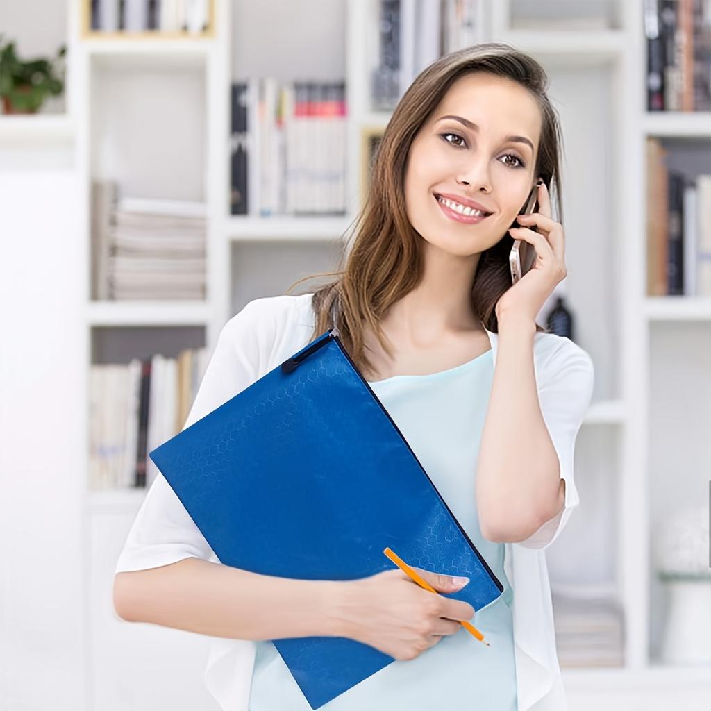 A4 Aufbewahrungstasche Aktentasche Bürobedarf Heimaufbewahrungstasche Mehrfarbig Umstandstasche Dokumententasche Aktentasche Schreibwarentasche