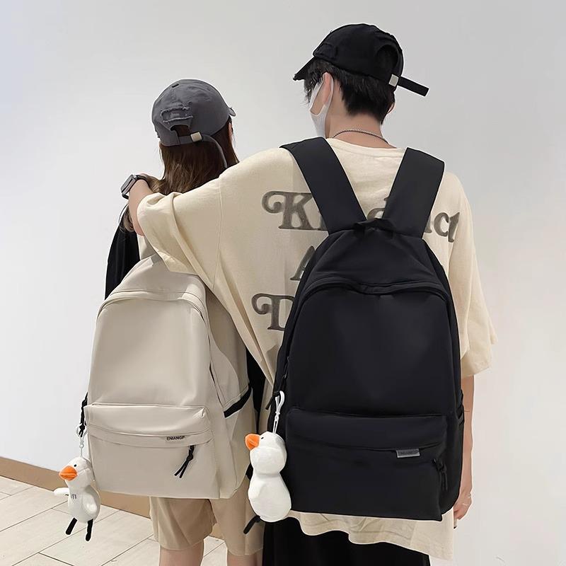 Stylish College & High School Backpack for Girls - Large Capacity, Casual Travel, Couple Design