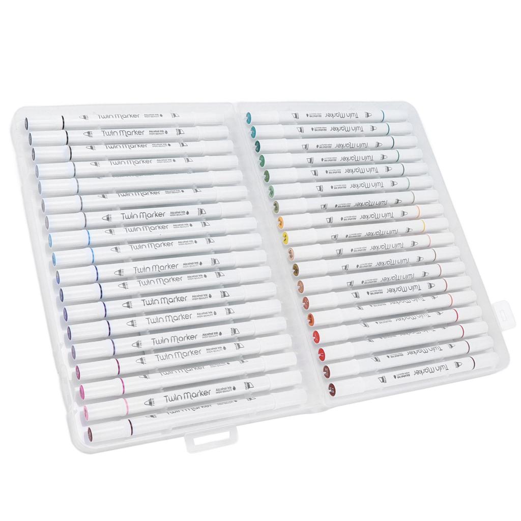 Marker Pen Large Double Head Waterproof Multifunctional Fast Drying Whiteboard Pencil for Graffiti Writing Coloring