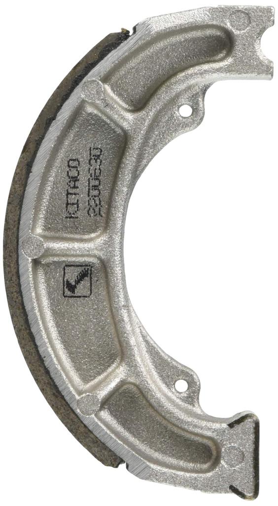 KITACO Non-Fade Brake Shoes (SS-6) Made with Non-Asbestos Material for Address 110 (CE47A), Address 125 (DT11A), Swish (DV12B), etc. 770-2420020