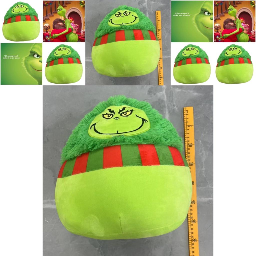 Christmas Grinch Plush Toy Pillow Funny And Adorable Stuffed Animal
