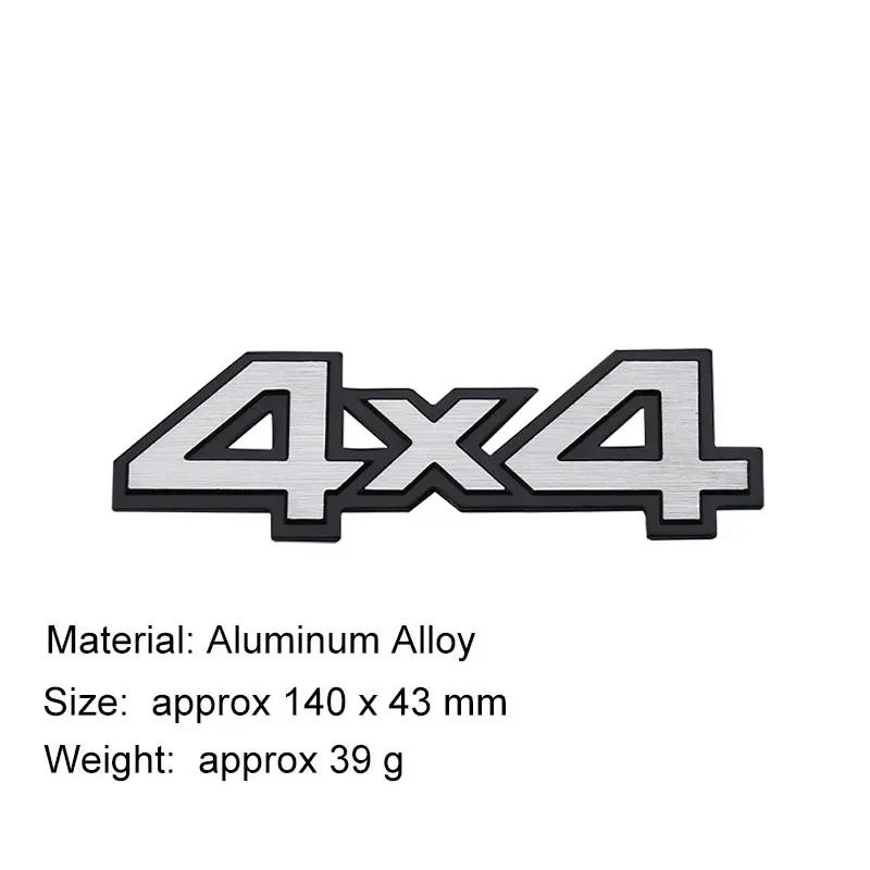 

For SUV Off Road 3D Car Styling 4X4 Four-Wheel Drive Emblem car Hood Fender trunk Rear Bonnet Nameplate Decal Badge Sticker срібний