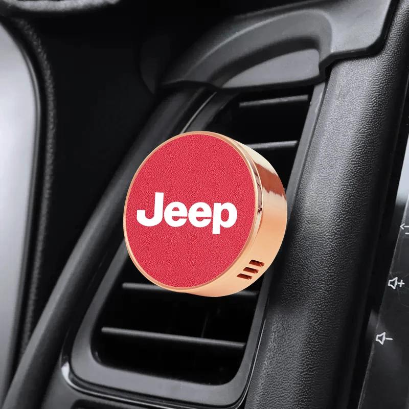 For Jeep Car Fragrance Vent Clip Cylindrical Diffuser Vent Clip For Jeep Renegade Wagoneer Avenger Recon Wrangler Gladiator C