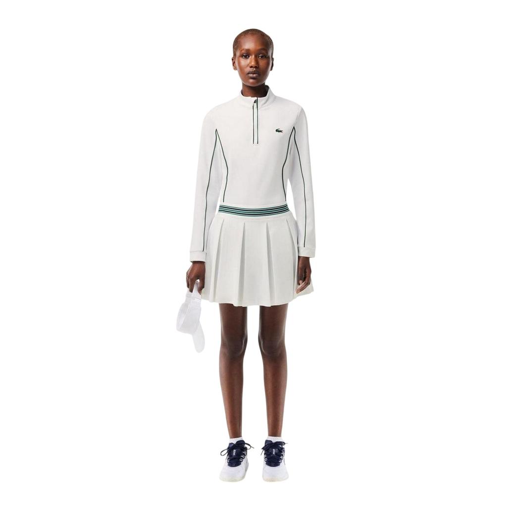 Lacoste Womens/Ladies Quarter Zip Tennis Sweatshirt