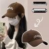 Women's Versatile Duckbill Hat: Stylish, Deep-Crown Design for a Slimmer Face. Sun Protection, Quick-Dry, Perfect for Spring & Autumn.