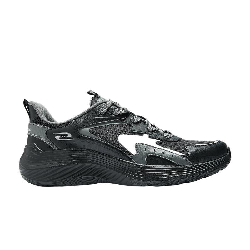 Skechers Bobs Sport Comfortable Versatile Shock Absorbing Low Top Casual Shoes Men Sneakers Black 118226-BBK
