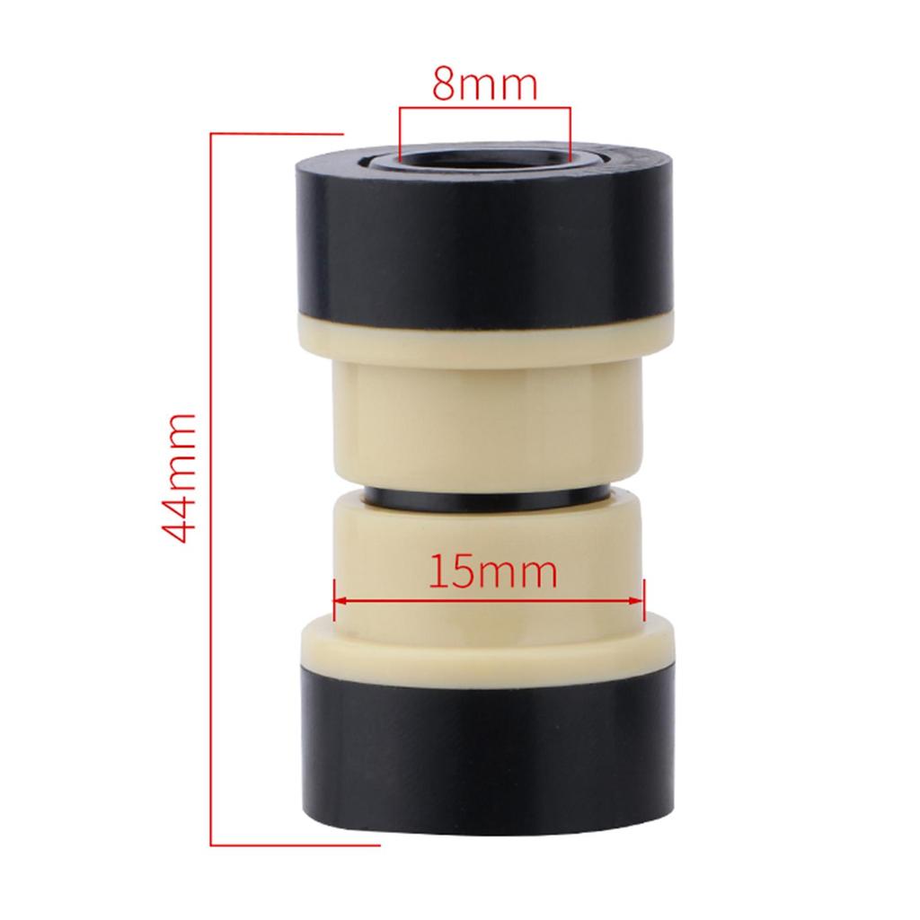 Mountain Bike Bushing Shock Absorber Rear Mount Metal Insert Replacement Accessory Einfach zu