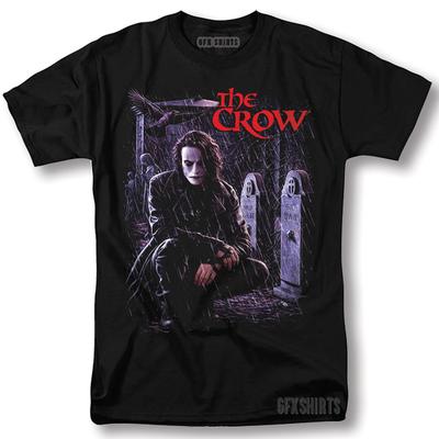 The Crow Shirt Movie Classic Retro Vintage Graphic Design T-Shirt