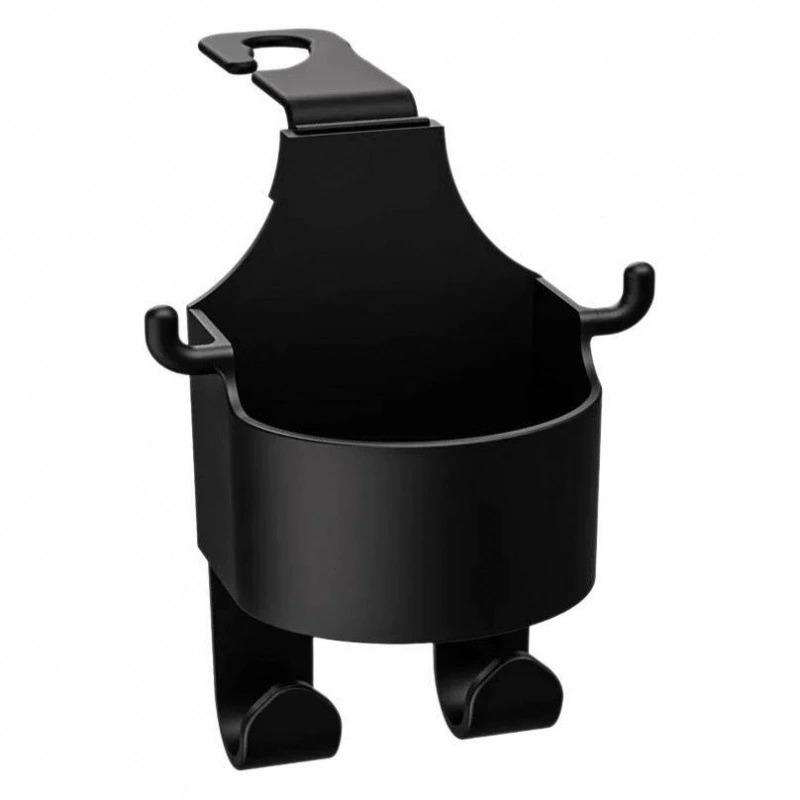 Universal Car Seat Headrest Hook Hanger with Cup Holder Handbag Storage Organizer Vehicle Accessory
