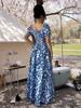 Women's Elegant Fashion Print Long Skirt Dress - New Arrival
