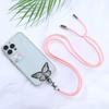 Mobile Phone Jewelry, Color Mobile Phone Lanyard, Adjustable Neck, Mobile Phone Chain, Crossbody Cartoon Gasket, Anti-loss
