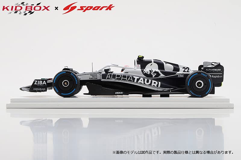 KID BOX Spark Scuderia AlphaTauri AT03 2022 Monaco GP Yuki Tsunoda Completed Product × 1/43 #22
